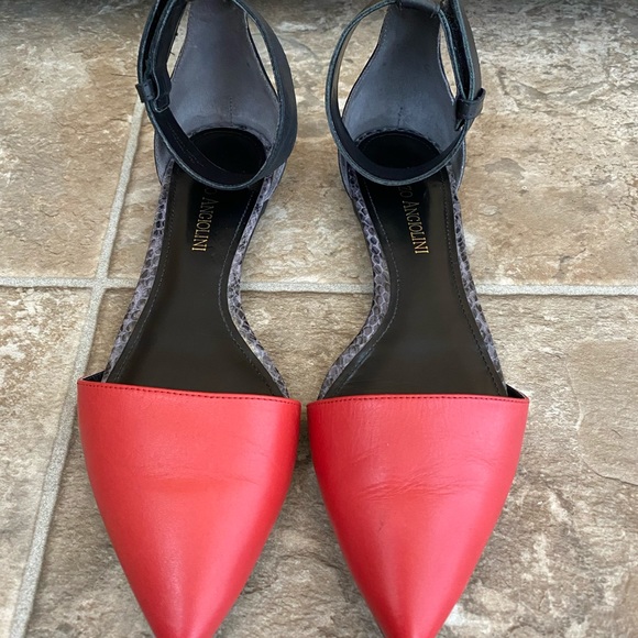 Coral pointed toe flats - Picture 2 of 4